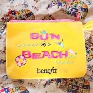 Benefit Cosmetics makeup bag